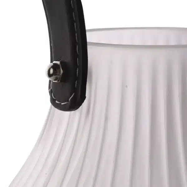  Frosted Glass Lantern (Battery Operated) - Image 3